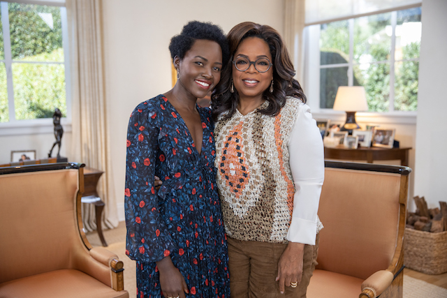 Lupita Nyong'o talks with Oprah