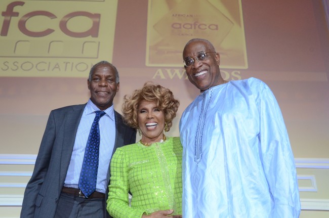 PAFF co-founders  Danny Glover,  Ja’Net Dubois and Ayuko Babu, photo by Royalty Image