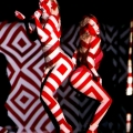 Iggy Azalea (L) and Jennifer Lopez perform