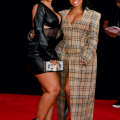 ATLANTA, GEORGIA - OCTOBER 01: Ari Fletcher and DreamDoll attend the 2021 BET Hip Hop Awards at Cobb Energy Performing Arts Center on October 01, 2021 in Atlanta, Georgia. (Photo by Paras Griffin/Getty Images for BET)