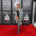 ATLANTA, GEORGIA - OCTOBER 01: BIA attends the 2021 BET Hip Hop Awards at Cobb Energy Performing Arts Center on October 01, 2021 in Atlanta, Georgia. (Photo by Paras Griffin/Getty Images for BET)
