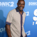 LOS ANGELES, CALIFORNIA - APRIL 05:  Idris Elba attends the Premiere of 'Sonic the Hedgehog 2' at Westwood Village on April 05, 2022 in Los Angeles, California. (Photo by Jesse Grant/Getty Images for Paramount Pictures)