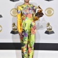 LOS ANGELES, CALIFORNIA - JANUARY 26: Esperanza Spalding, winner of Best Jazz Vocal Album, poses in the press room during the 62nd Annual GRAMMY Awards at STAPLES Center on January 26, 2020 in Los Angeles, California. (Photo by Alberto E. Rodriguez/Getty Images for The Recording Academy)