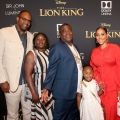 HOLLYWOOD, CALIFORNIA - JULY 09: (C -R) Tracy Morgan, Maven Sonae Morgan, and Megan Wollover attend the World Premiere of Disney's "THE LION KING" at the Dolby Theatre on July 09, 2019 in Hollywood, California. (Photo by Jesse Grant/Getty Images for Disney)