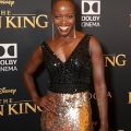 HOLLYWOOD, CALIFORNIA - JULY 09: Florence Kasumba attends the World Premiere of Disney's "THE LION KING" at the Dolby Theatre on July 09, 2019 in Hollywood, California. (Photo by Jesse Grant/Getty Images for Disney)