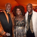 HOLLYWOOD, CALIFORNIA - JULY 09: (L-R) John Kani, Alfre Woodard and LeVar Burton attend the World Premiere of Disney's "THE LION KING" at the Dolby Theatre on July 09, 2019 in Hollywood, California. (Photo by Alberto E. Rodriguez/Getty Images for Disney)