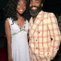HOLLYWOOD, CALIFORNIA - JULY 09: Shahadi Wright Joseph and Donald Glover attend the World Premiere of Disney's "THE LION KING" at the Dolby Theatre on July 09, 2019 in Hollywood, California. (Photo by Charley Gallay/Getty Images for Disney)