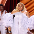 Da'Vine Joy Randolph accepts the Oscar® for Actress in a Supporting Role during the live ABC telecast of the 96th Oscars® at the Dolby® Theatre at Ovation Hollywood on Sunday, March 10, 2024.