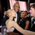 Ariana Grande, Paul Tazewell, Cynthia Erivo and Ethan Slater at the live ABC Telecast of the 97th Oscars® at Dolby® Theatre at Ovation Hollywood on Sunday, March 2, 2025.