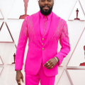 Colman Domingo arrives on the red carpet of The 93rd Oscars® at Union Station in Los Angeles, CA on Sunday, April 25, 2021.