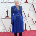 Oscar&reg; nominee Glenn Close on the red carpet with of The 93rd Oscars&reg; at Union Station in Los Angeles, CA on Sunday, April 25, 2021.