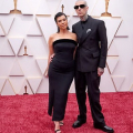 Kourtney Kardashian and Travis Barker arrive on the red carpet of the 94th Oscars® at the Dolby Theatre at the Ovation Hollywood in Los Angeles, CA, on Sunday, March 27, 2022.