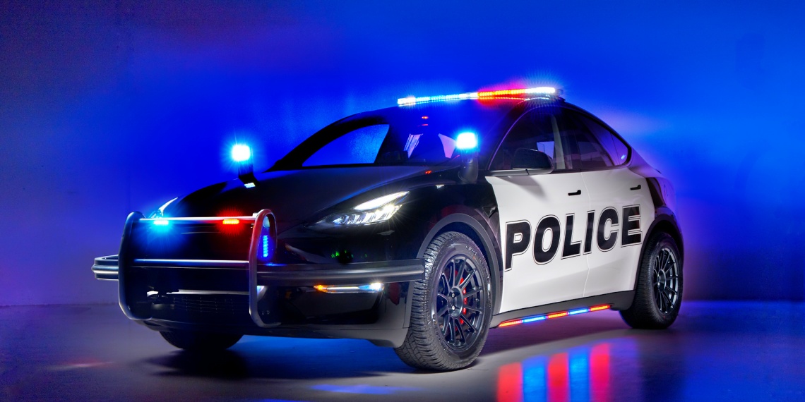 ‘Upfit’ outfits a Tesla Model Y Police Vehicle Trendy Africa